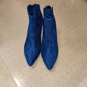 Blue booties